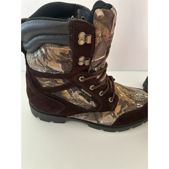Realtree Men’s 10.5 Hunting Boots Camo Waterproof Thinsulate 400g Outdoor - Picture 6 of 13